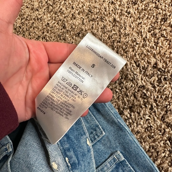 Lourdes Jean Skirt made in Italy - Picture 5 of 8